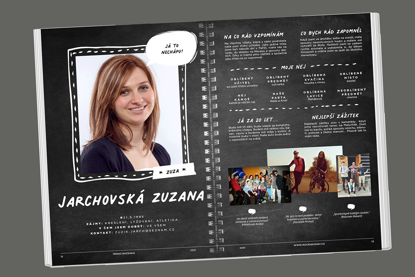 Tabule – design ročenky